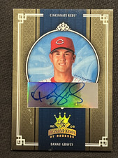 2005 Donruss Diamond Kings Danny Graves #75 Gold Auto /25