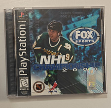 Fox Sports NHL Championship 2000 Sony PlayStation 1 2000 E NTSC-U/C Manual