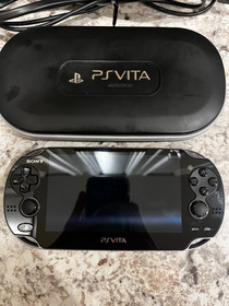 Sony PlayStation Vita PS Vita 3G/Wi-Fi 8GB - Handheld Console - Black - PCH-1101