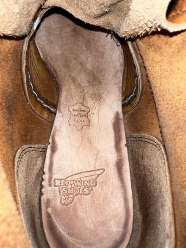 Red Wing Men's 6-Inch Classic Moc 875 Oro Legacy Leather Boot Sz US 8.5EE/UK 7.5 - Picture 17 of 19