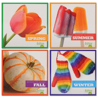 Kaplan Early Learning Watching the Seasons Change Books - Set of 4