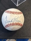 BASEBALL~SIGNED FRANK ROBINSON (HOF)~JSA AUTH. ~RAWLINGS AM. LEAGUE /BALL/CUBE