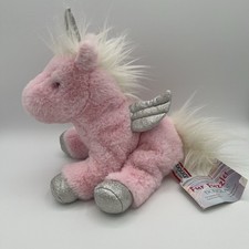 Peluche Douglas Fur Fuzzles Nella Pink Unicorn 9"