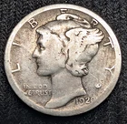 1920 S Mercury 90% Silver San Francisco Mint