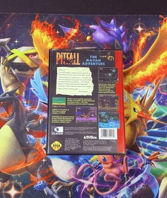 Genesis Pitfall The Mayan Adventure (Sega, 1994) Complete in Box - Free Shipping