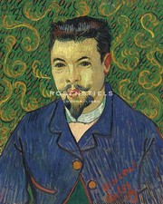 Vincent Van Gogh Portrait Of Doctor Felix Rey Giclee Canvas 16x20