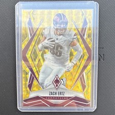 2025 Panini Phoenix - Zach Ertz #32 (/185)  Gold Hyper Washington Commanders
