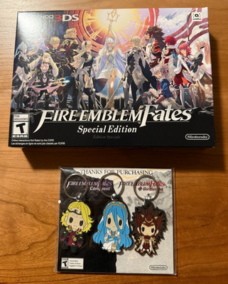 Fire Emblem Fates: Special Edition w Bonus Keychain (Nintendo 3DS, 2016) Sealed