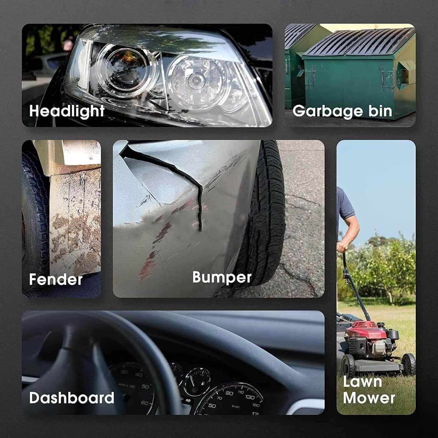 220W Plastic Welder Kit with 2000PCS Staples and Carry Case, Hot Stapler Bumper