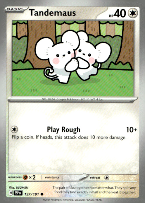 Tandemaus Common SV08: Surging Sparks 157/191 NM