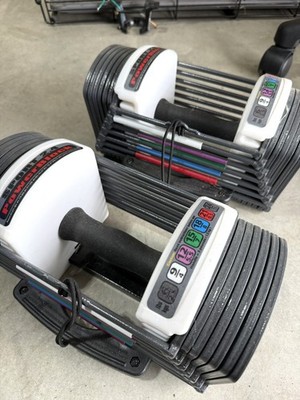 Pair of PowerBlock Sport 2.4 Adjustable Dumbbell 6 to 24 lbs. Two Dumbbells