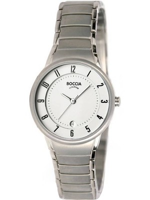 Boccia 3158-01 Ladies Watch titanium 29mm 5ATM