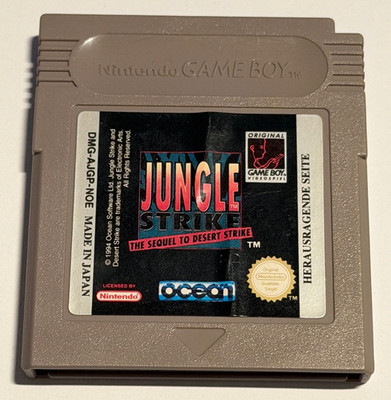 Nintendo Gameboy Classic Spiel Jungle Strike