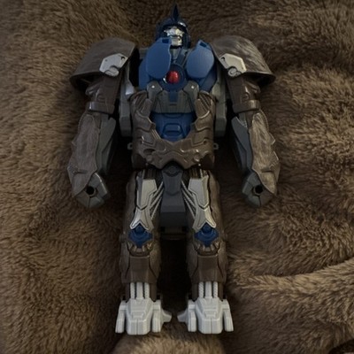Hasbro Optimus Primal Transformers Beast Wars Action Figure Blue Brown