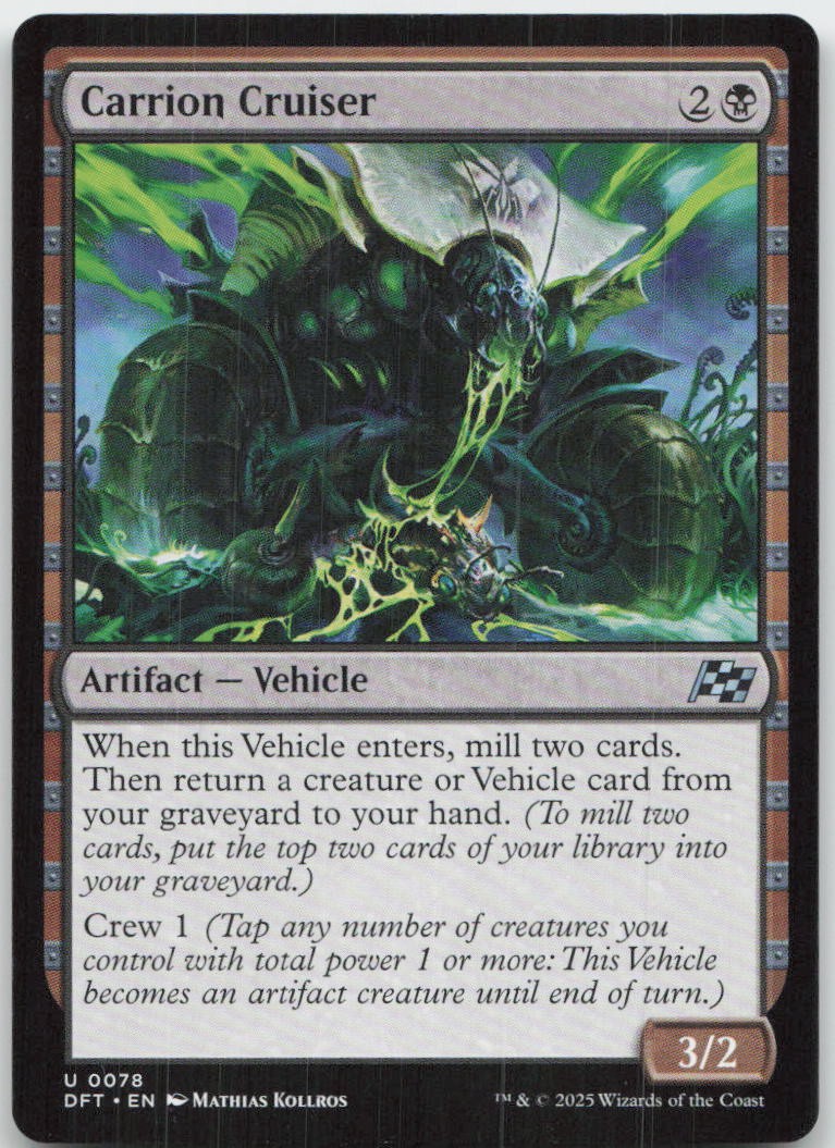 MTG : Carrion Cruiser Aetherdrift 78 : UC