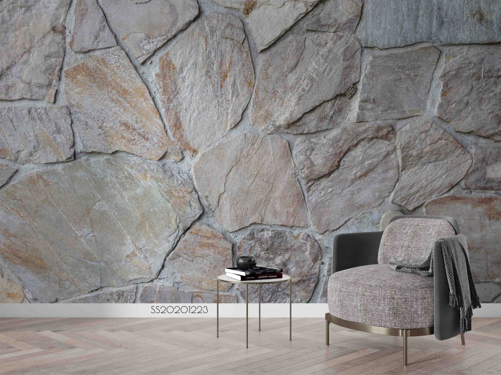 3D Stone Architecture Texture Wall Murals Wallpaper Murals Wall Sticker
