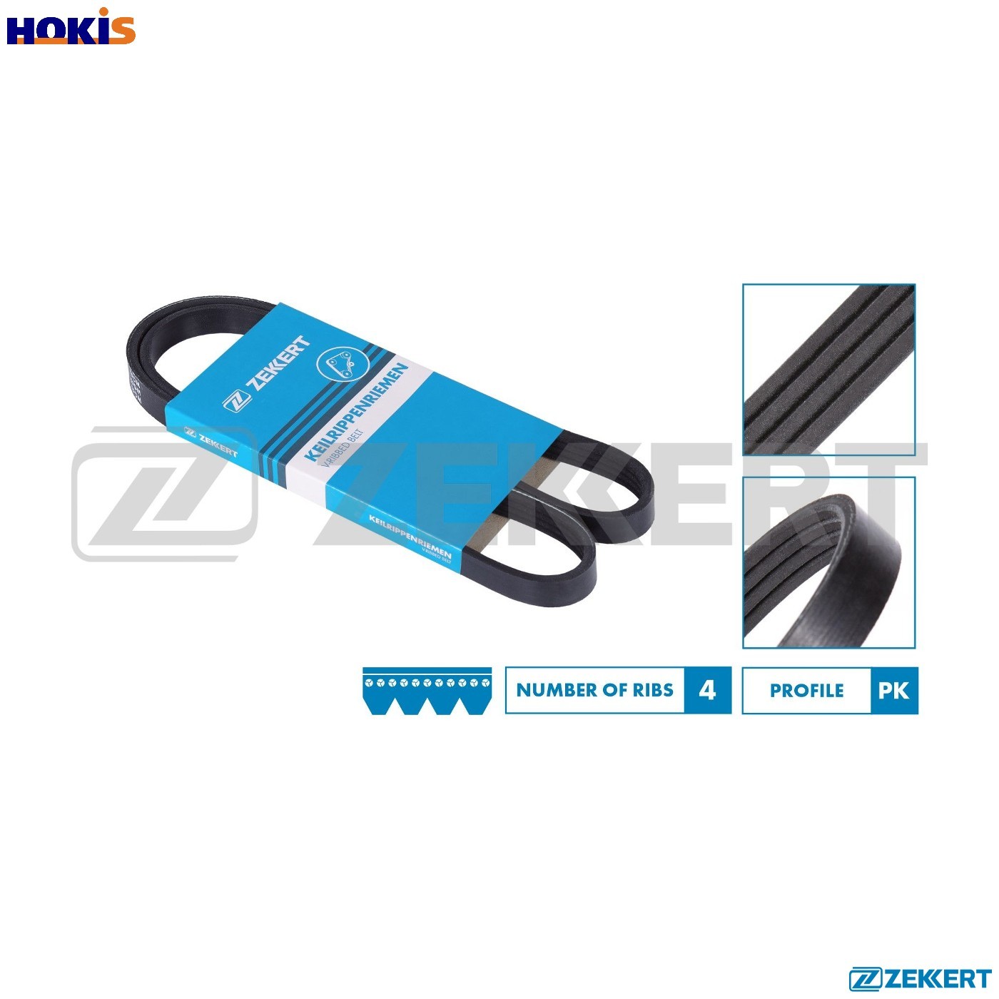 VRIBBED BELT KR-4PK890 FOR MITSUBISHI LEGNUM/VI GALANT/ASPIRE/Mk SUZUKI6A 2.0L