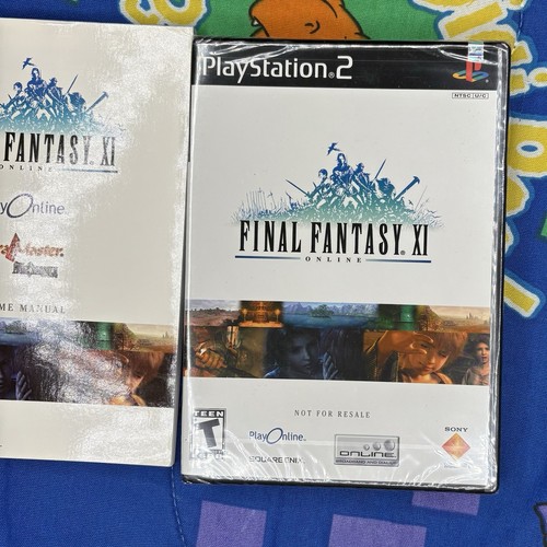 Final Fantasy XI Online PlayStation 2 Paquete Sellado Nuevo - Imagen 4 de 7