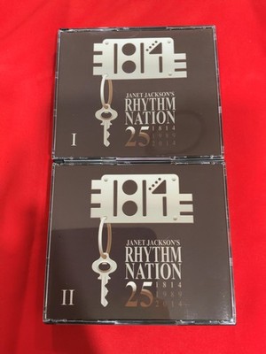 Janet Jackson Rhythm Nation 1814 25 Edition Rare 8 CD Volume Set Virgin Records