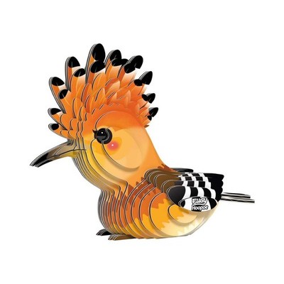 Eugy Hoopoe 3D Cardboard Model Kit NEW IN STOCK