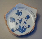 Central Part of a Delftware Bowl 1600s-1700s  Pirate Time