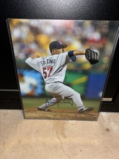 Johan Santana Signed 11x14 Photo Encased