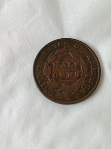 1828- 1/2 Cent