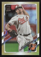 2021 Topps Update Bruce Zimmermann Gold Foil #US24 Card