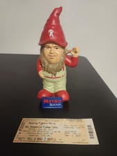 John Kruk 2014 Reading Phillies GARDEN GNOME Philadelphia PHILLES With Ticket