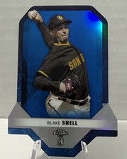 🔥BLAKE SNELL  DODGERS  2021 TOPPS CHROME BEN BALLER -  DIAMONDS DIE CUT /75🔥