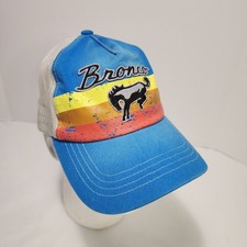 Officially Licensed FORD BRONCO Embroidered Hat Distressed Style Snapback - EUC