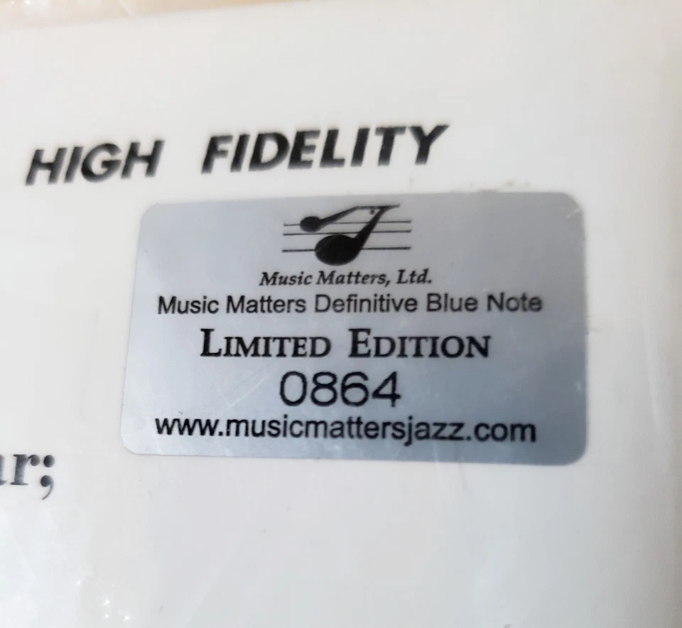 Gil Melle Patterns In Jazz Music Matters Blue Note Sealed AAA Vinyl 2X45rpm #864 - Image 3 of 3