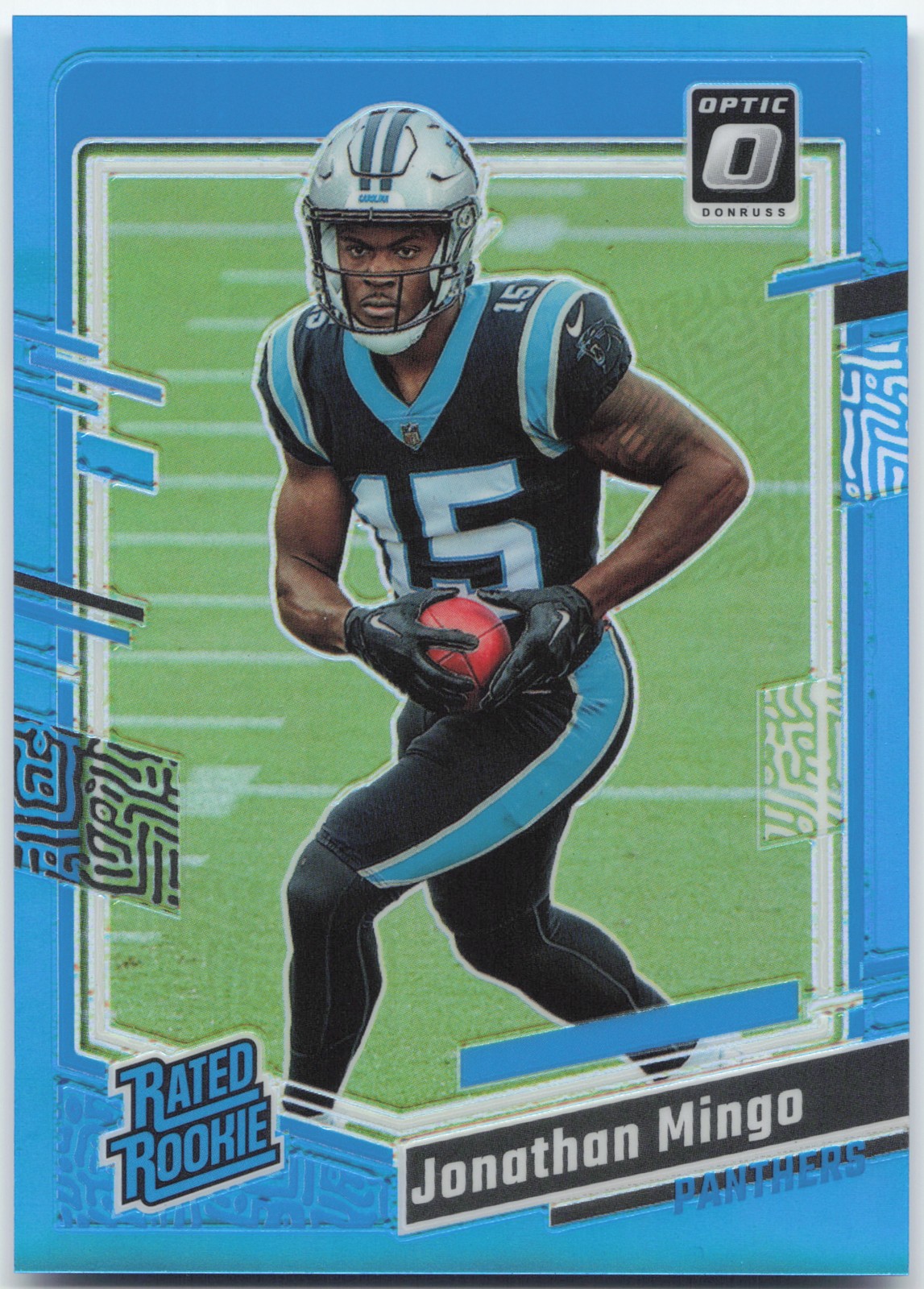 2023 Donruss Optic #215 Jonathan Mingo Aqua #/299