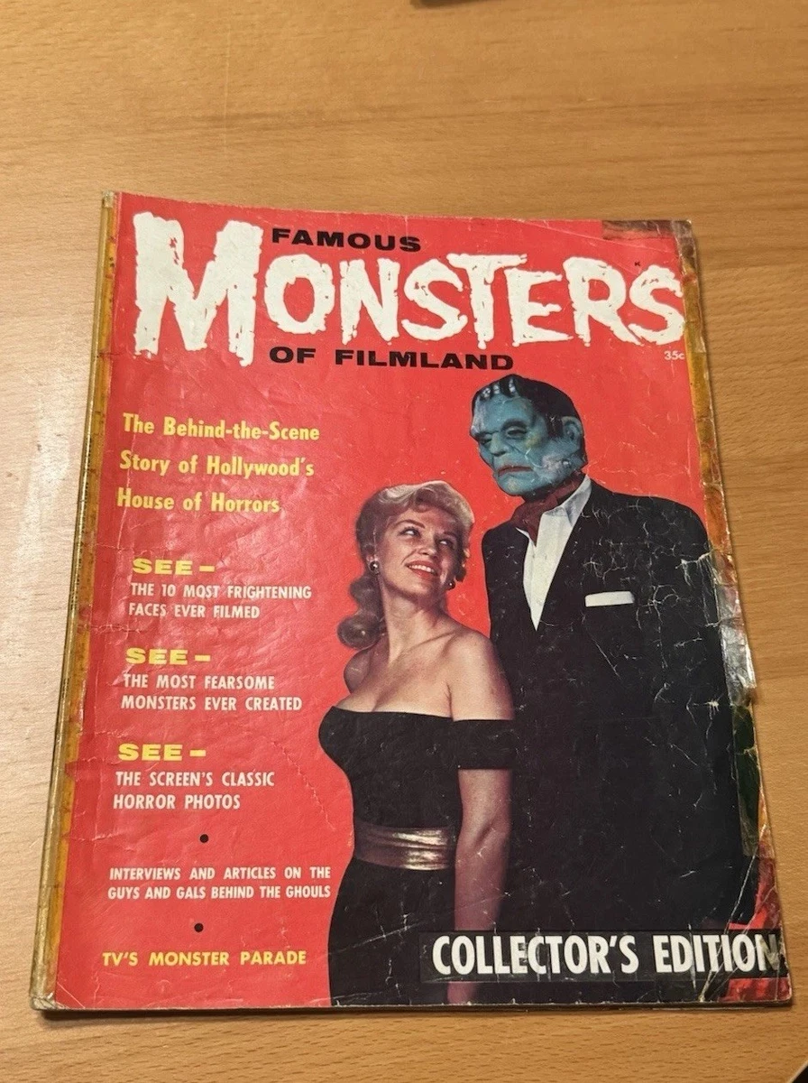 Famous Monsters Of Filmland In Collectible Comic Magazines for