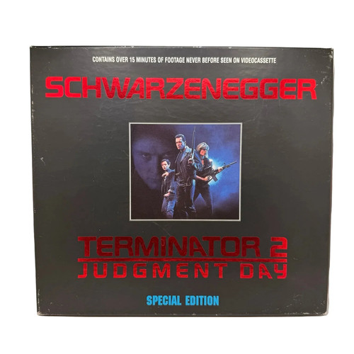 Terminator 2: Judgment Day Special Edition VHS Collector's Set