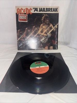 AC/DC - '74 Jailbreak (1984) LP Vinyl Atlantic 80178-1-Y