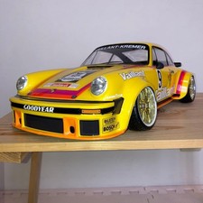 Tamiya Porsche 934 RC Body Only 1/10 Painted Yellow Racing Body Kit