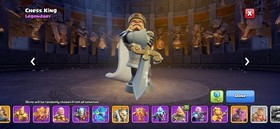 TH18 Heroes 100/101/90/75/50 | 37 LEGENDARY SKIN !!! | NAME CHANGE | CHEAPEST !!