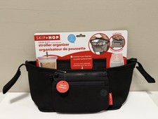 Skip Hop Grab Go Stroller Organizer Universal Fit Black New