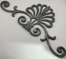 Cast Iron Castilian Gate Topper. 22-1/2" W