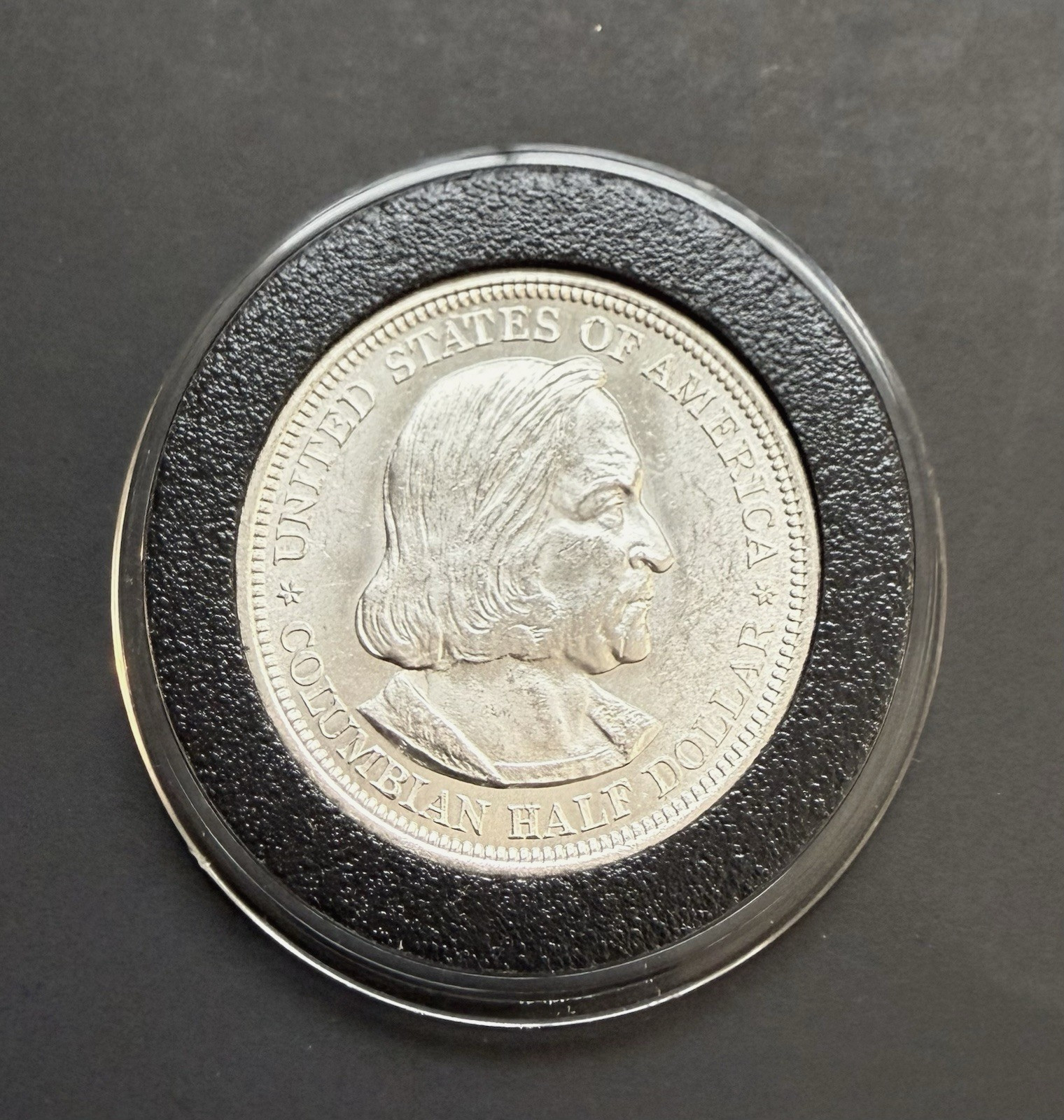 1893 COLUMBIAN EXPO COMMEMORATIVE HALF - AU - ORIGINAL & LUSTROUS