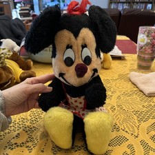 Vintage DISNEY Minnie Mouse Plush Toy - 1980 s - 16