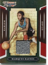 2008 Donruss Sports Legends - MARQUES HAYNES - Game Jersey - HARLEM GLOBTROTTERS