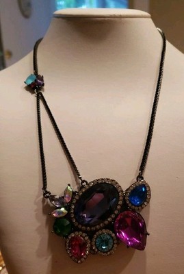 Erickson Beamon Rocks Short Tropical Punch Necklace...Stunning