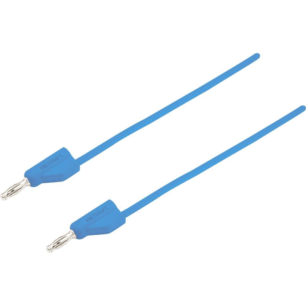 Cordon de mesure VOLTCRAFT MSB-300-5-BL flexible à haute conductivité