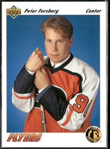 Peter Forsberg #64 1991 Upper Deck card
