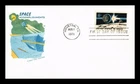 DR JIM STAMPS US COVER DECADE OF SPACE ACHIEVEMENTS FDC HOUSE OF FARNAM