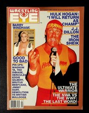 Wrestling Eye September 1988 Hulk Hogan Magazine Barry Windham WWF NWA