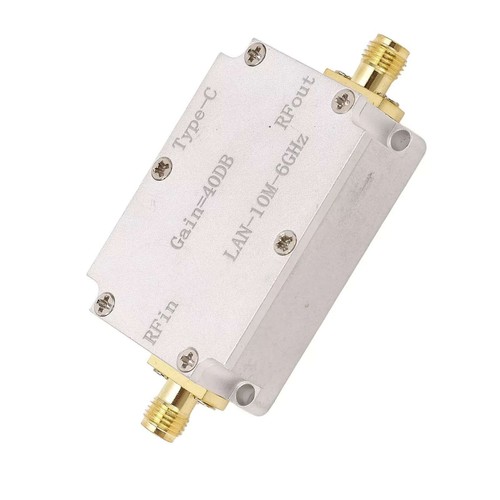 1 pièce amplificateur à faible bruit 40DB gain 10M à 6GHz LNA RF préamplificateur de puissance - Photo 9/13