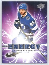 2019 Upper Deck Nikita Kucherov #PE-7    Pure Energy Tampa Bay Lightning